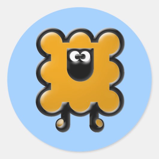 オレンジウールズ ラウンドシール (正面)