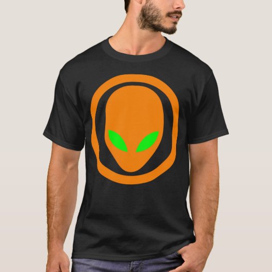 オレンジエイリアン Tシャツ (正面)