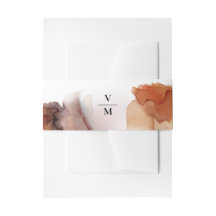 オレンジエレガント色の水カラーインクのサンプル