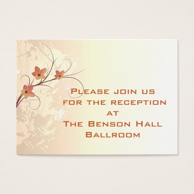 オレンジエレガント色の花は渦巻くデザイン (正面)