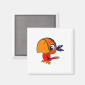 オレンジオウムの漫画 マグネット (正面/裏面)