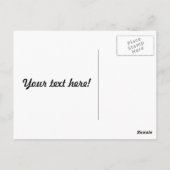 オレンジオウム ポストカード (裏面)