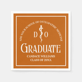 オレンジオステオパシー医学校卒業会 スタンダードカクテルナプキン