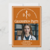 オレンジオステオパシー医学校卒業会 招待状 (正面)