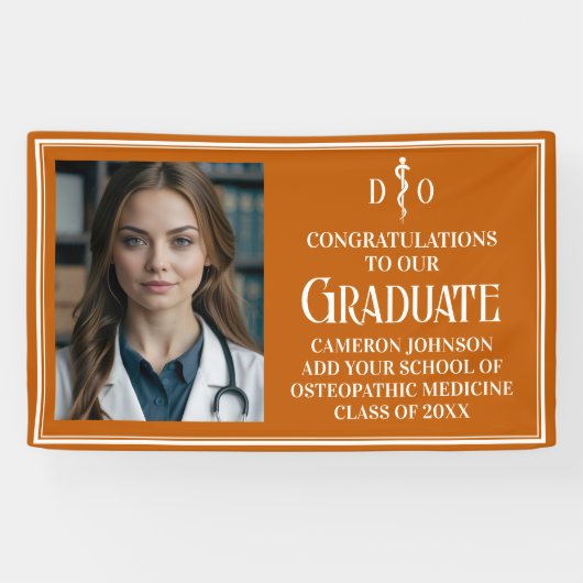 オレンジオステオパシー医学校卒業会 横断幕 (横)