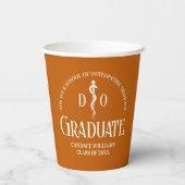 オレンジオステオパシー医学校卒業会 紙コップ (裏面)