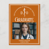 オレンジオステオパシー医学校卒業写真 案内ポストカード (正面)