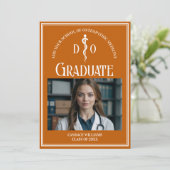 オレンジオステオパシー医学校卒業写真 案内状 (スタンド正面)