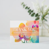 オレンジオーキッドトロピカルズ結婚サンキューカード サンキューカード (スタンド正面)