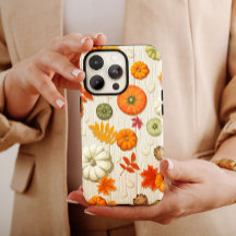 オレンジオータムカボチャiPhone 13ケースCase mate