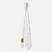 オレンジカエルネクタイ ネクタイ (裏面)