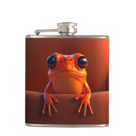 オレンジカエル フラスク