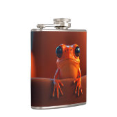 オレンジカエル フラスク (右)