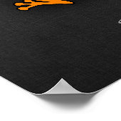 オレンジカエル ポスター (角)