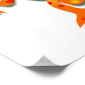 オレンジカエル ポスター (角)