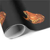 オレンジカエル ラッピングペーパー (ロールコーナー)