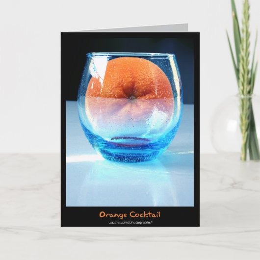 オレンジカクテルカード カード (正面)