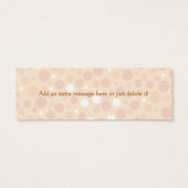 オレンジカップケーキギフトラベル (裏面)