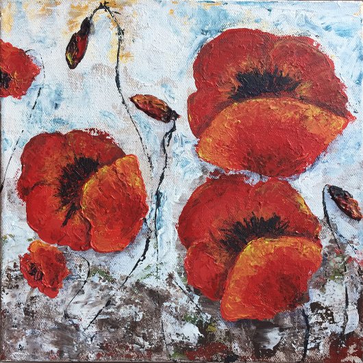 オレンジカニの帆ボートcostal場面ヤシの木 ラッピングペーパー