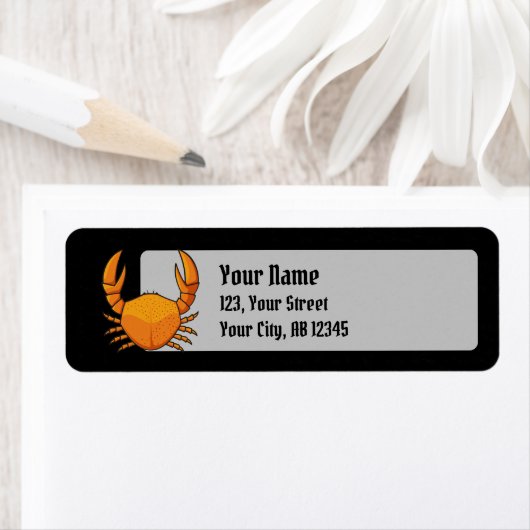 オレンジカニ ラベル (インサイチュ)