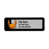 オレンジカニ ラベル (正面)