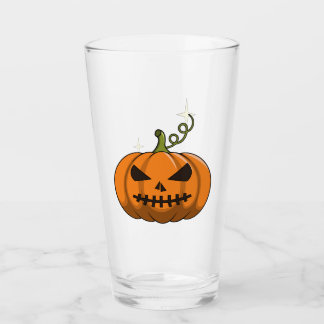 オレンジカボチャのハロウィングラスコップ タンブラーグラス