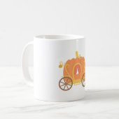 オレンジカボチャの姫の馬車 コーヒーマグカップ (正面左)