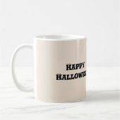 オレンジカボチャの目玉 ハロウィン コーヒーマグカップ (左)