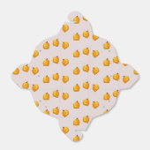 オレンジカボチャの頭のパターン フェイバーボックス (折り畳みなし)
