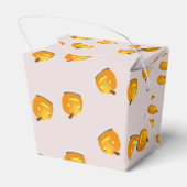 オレンジカボチャの頭のパターン フェイバーボックス (裏面サイド)