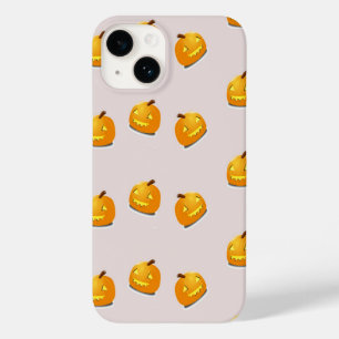 オレンジカボチャの頭のパターン Case-Mate iPhone 14ケース