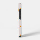 オレンジカボチャの頭のパターン iPhoneケース (左側面)