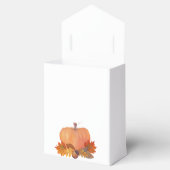 オレンジカボチャ紅葉ベビーシャワー フェイバーボックス (オープン)