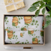 オレンジカボチャ素朴ンカントリーバースデーパーティー 薄葉紙 (ギフト)