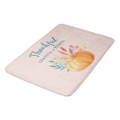 オレンジカボチャ賛美に感謝 バスマット (アングル)