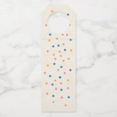 オレンジカボチャ賛美に感謝 ボトルネックタグ (裏面)