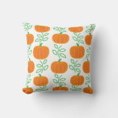 オレンジカボチャ クッション (正面)