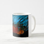 オレンジカボチャ コーヒーマグカップ (正面右)