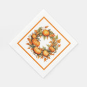 オレンジカボチャ スタンダードランチョンナプキン (角)