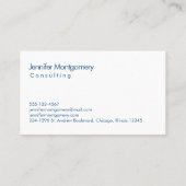 オレンジカボチャonピンクと金ゴールドストライプ 名刺 (裏面)