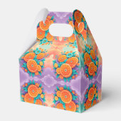 オレンジカラフル色 フェイバーボックス (裏面サイド)