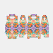 オレンジカラフル色 フェイバーボックス (折り畳みなし)