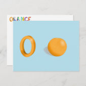 オレンジカード ポストカード (正面/裏面)