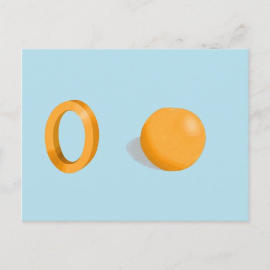 オレンジカード ポストカード (正面)