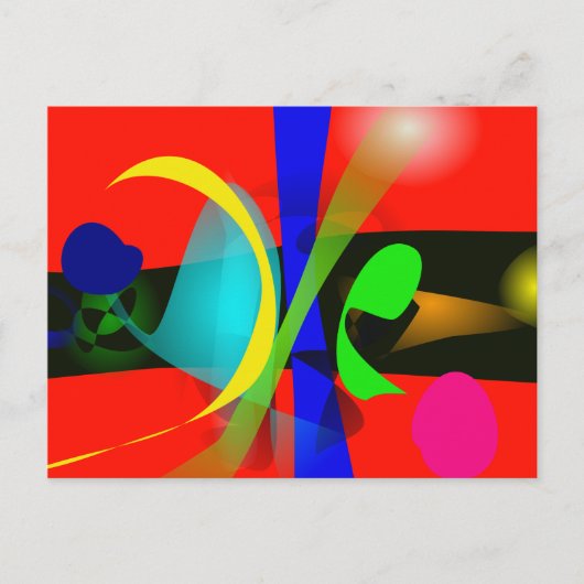 オレンジカーニバル ポストカード (正面)