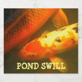 オレンジカープポンスウィル ビールラベル (シングルラベル)