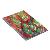 オレンジカ葉ナオリジナルアート ノートブック (右側)