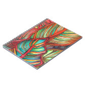 オレンジカ葉ナオリジナルアート ノートブック (左側)