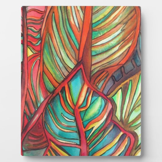 オレンジカ葉ナオリジナルアート フォトプラーク (正面)