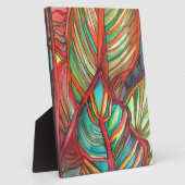 オレンジカ葉ナオリジナルアート フォトプラーク (側面)